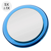 1X/5X Compact Mirror-Blue