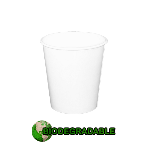 8oz PLA Hot Paper Cups, 1000/case