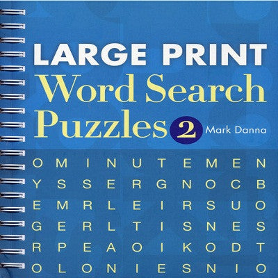 Large Print Word Search Puzzles